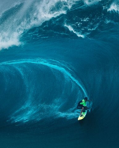 Hurley Surfwear & Apparel by ULAC in the Pacific Ocean 