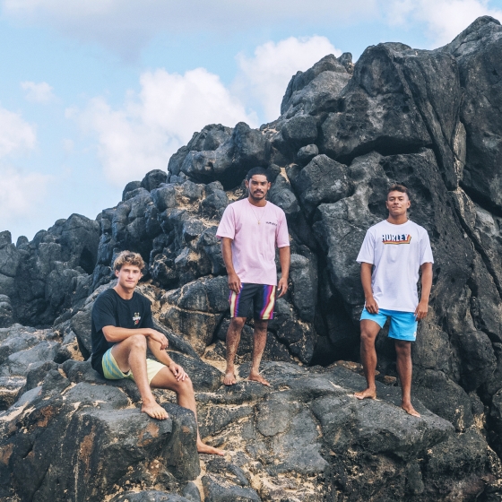 Hurley - ULAC Licensee Mens Shirts - Performance Swimwear - 3 Guys in Hawaii